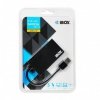 iBOX Hub USB 3.0 4-porty, slim IUH3F56 Czarny